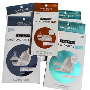 Freeman Lot Micro Darts Pro Skin Patches Line Care Dark Spot Under Eye new